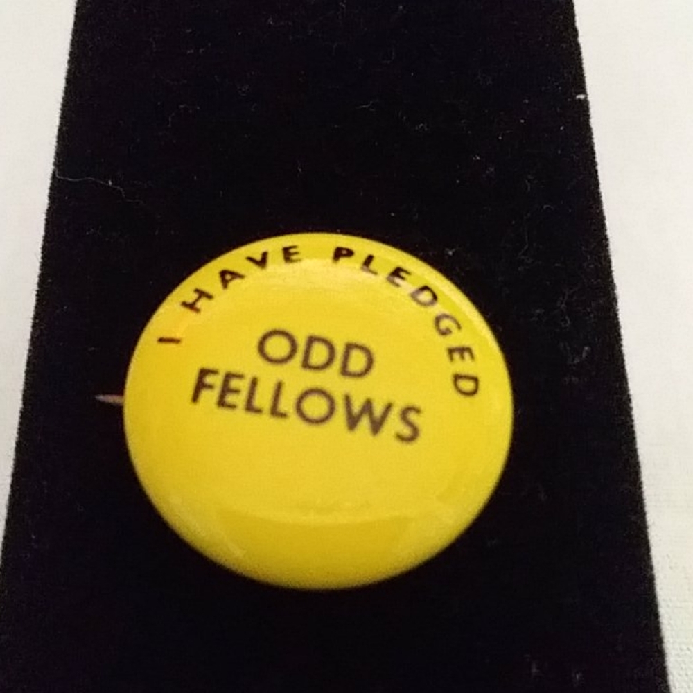 IOOF Memorabilia Pledge Pin for Man/Woman